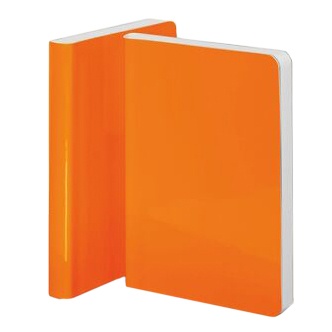 Notebook Candy S - Neon Orange in de groep Papier & Blokken / Schrijven en noteren / Notitieboeken bij Voorcrea (104892)