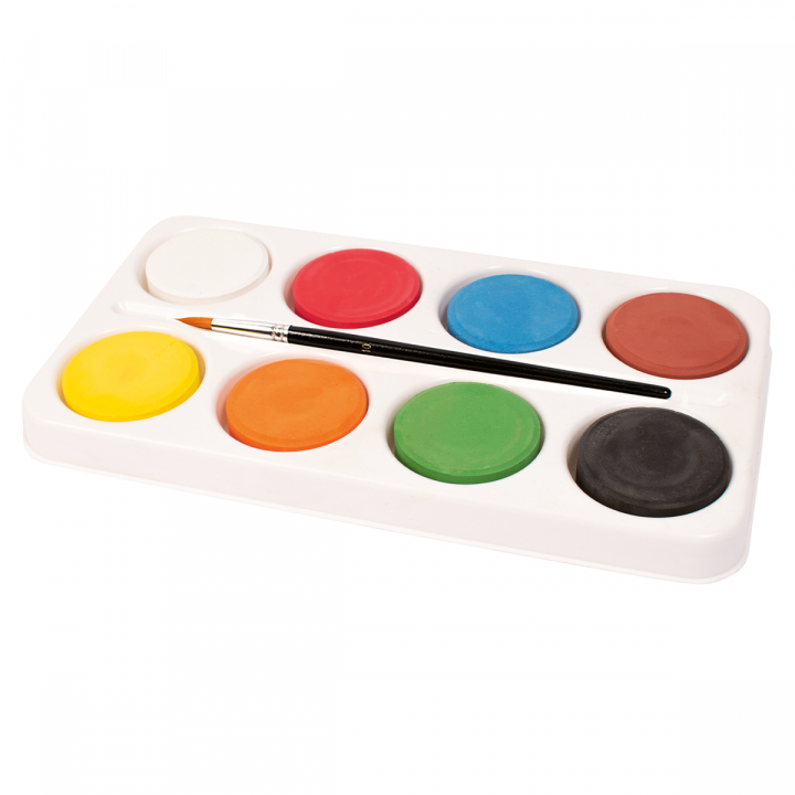 Paint pucks 8-set in de groep Kids / Knutselspullen en verf voor kinderen / Waterverf voor kinderen bij Voorcrea (126822)