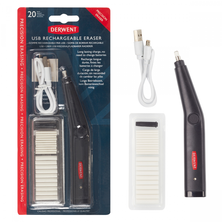 USB Elektrische gum in de groep Pennen / Accessoires voor pennen / Gummen bij Voorcrea (128197)