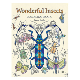 Wonderful Insects in de groep Creëren & Hobby / Boeken / Kleurboeken voor volwassenen bij Voorcrea (125501)