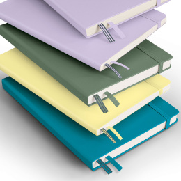 Notebook A5 Softcover Olive in de groep Papier & Blokken / Schrijven en noteren / Notitieboeken bij Voorcrea (127337_r)