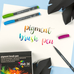 Pigment Arts Brush Pen 36-set in de groep Pennen / Kunstenaarspotloden en -stiften / Penseelstiften bij Voorcrea (130649)