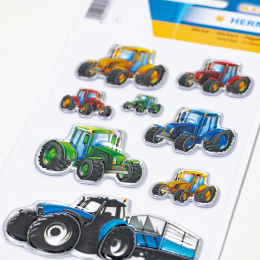 Stickers Tractoren 1 vel in de groep Kids / Leuk en leerzaam / Stickers bij Voorcrea (131882)