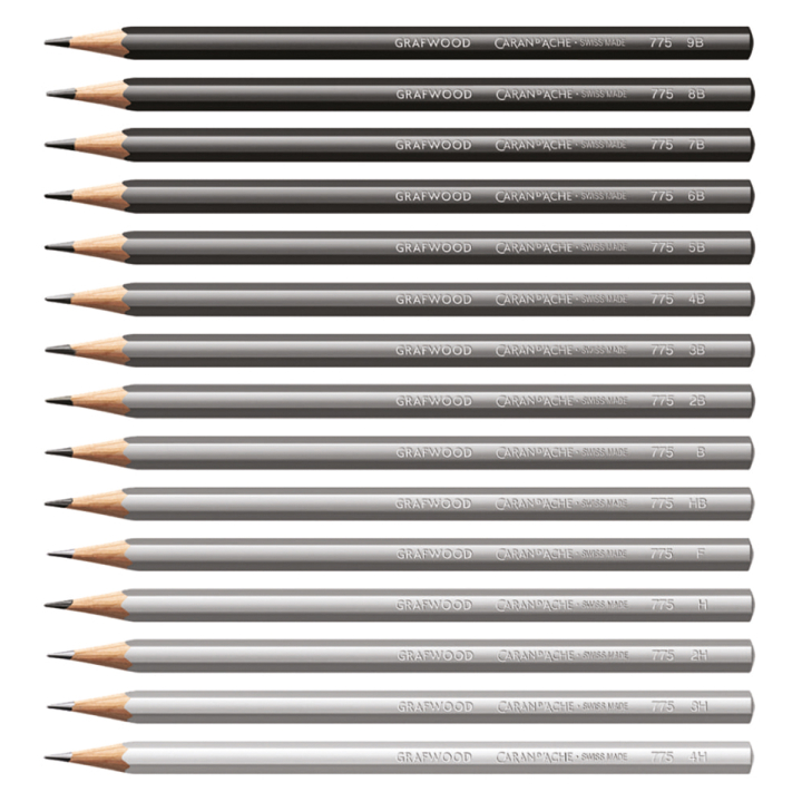 Grafwood Potlood in de groep Kunstenaarsmateriaal / Krijt en potloden / Grafiet en potloden bij Voorcrea (100000_r)