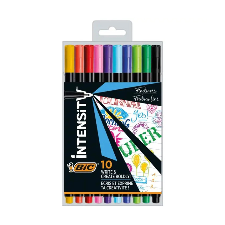 Intensity Fineliner 10-set in de groep Pennen / Schrijven / Fineliners bij Voorcrea (100239)