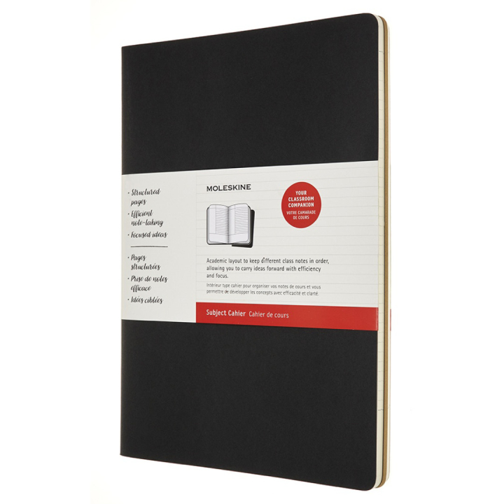Cahier Subject A4 Black/Kraft Ruled in de groep Papier & Blokken / Schrijven en noteren / Notitieboeken bij Voorcrea (100338)