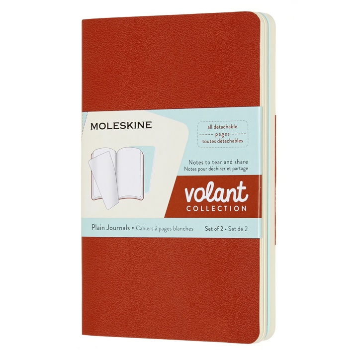 Volant Pocket Orange/Blue Plain in de groep Papier & Blokken / Schrijven en noteren / Notitieboeken bij Voorcrea (100342)