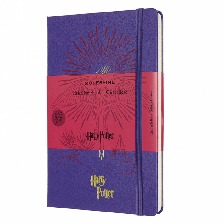 Hardcover Large Harry Potter Violet in de groep Papier & Blokken / Schrijven en noteren / Notitieboeken bij Voorcrea (100399)