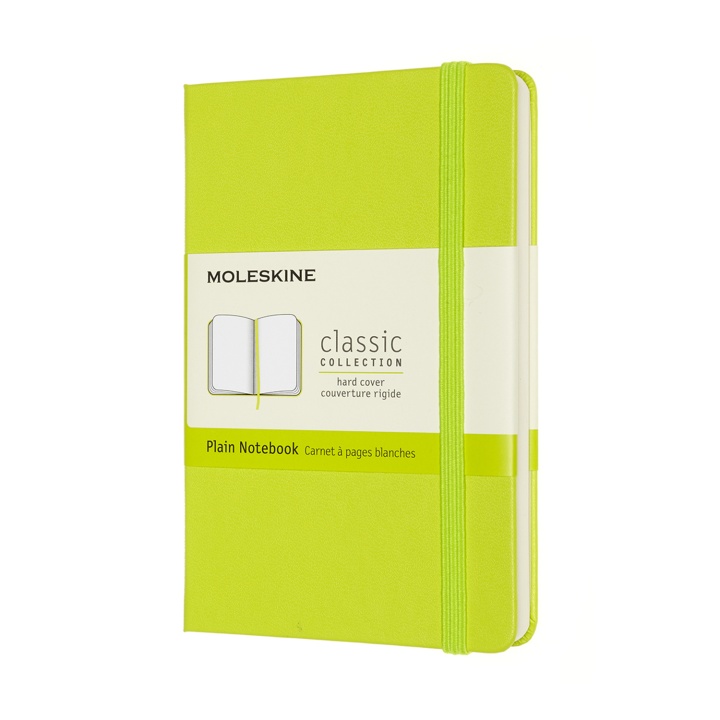Classic Hardcover Pocket Lemon Green in de groep Papier & Blokken / Schrijven en noteren / Notitieboeken bij Voorcrea (100416_r)