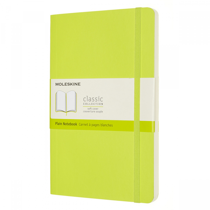 Classic Soft Cover Large Lemon Green in de groep Papier & Blokken / Schrijven en noteren / Notitieboeken bij Voorcrea (100420_r)