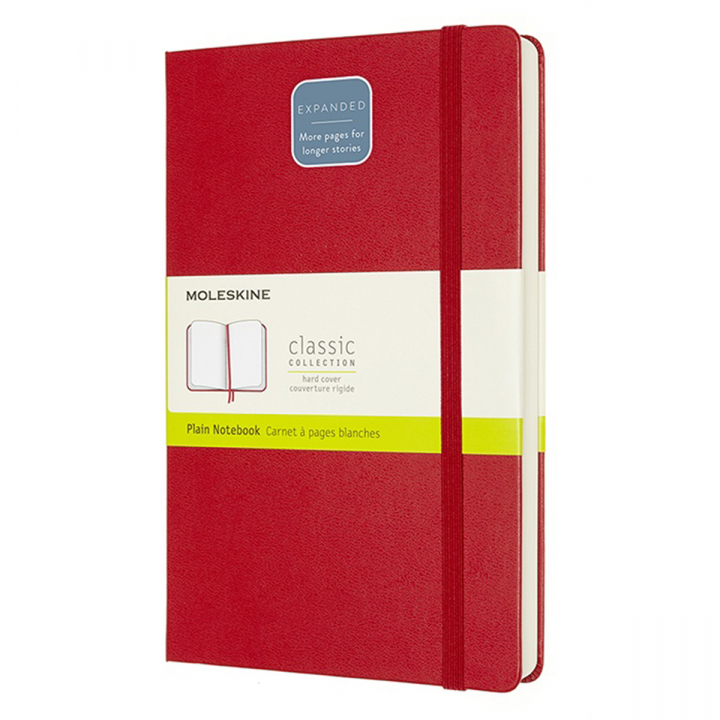 Classic Hardcover Expanded Red in de groep Papier & Blokken / Schrijven en noteren / Notitieboeken bij Voorcrea (100432_r)