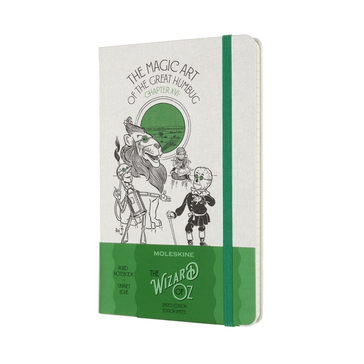 Hardcover Large Wizard of Oz - Humbug in de groep Papier & Blokken / Schrijven en noteren / Notitieboeken bij Voorcrea (100452)