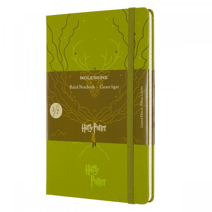 Hardcover Large Harry Potter Olive in de groep Papier & Blokken / Schrijven en noteren / Notitieboeken bij Voorcrea (100466)