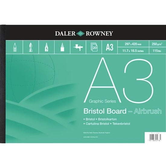 Bristol Board A3 in de groep Papier & Blokken / Tekenblokken / Teken- en schetsblokken bij Voorcrea (101454)