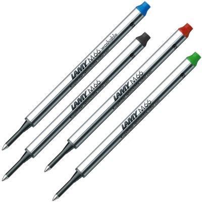 M 66 Rollerballrefill Black / Medium in de groep Pennen / Accessoires voor pennen / Vullingen en refills bij Voorcrea (101878)
