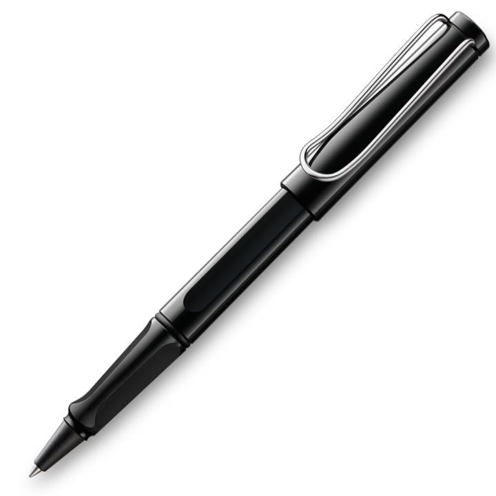 Safari Rollerball Shiny black in de groep Pennen / Fine Writing / Rollerball bij Voorcrea (101918)