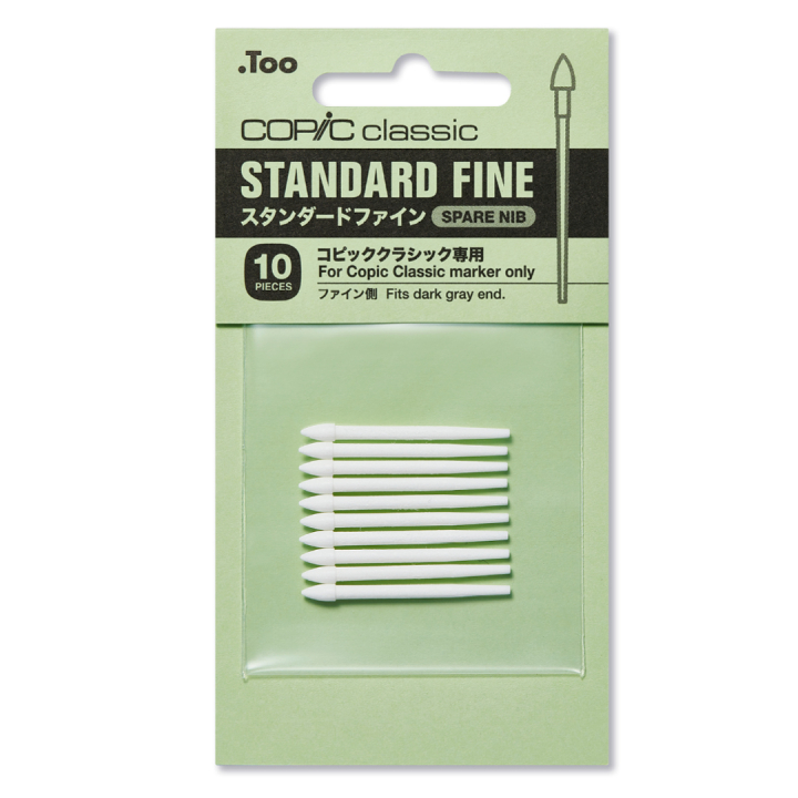 Classic Spets Fine 10-pack in de groep Pennen / Accessoires voor pennen / Toebehoren en reserveonderdelen bij Voorcrea (103505)