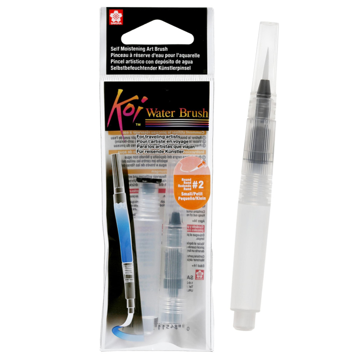 Koi Water Brush Small in de groep Kunstenaarsmateriaal / Penselen / Waterverfpenselen bij Voorcrea (103644)