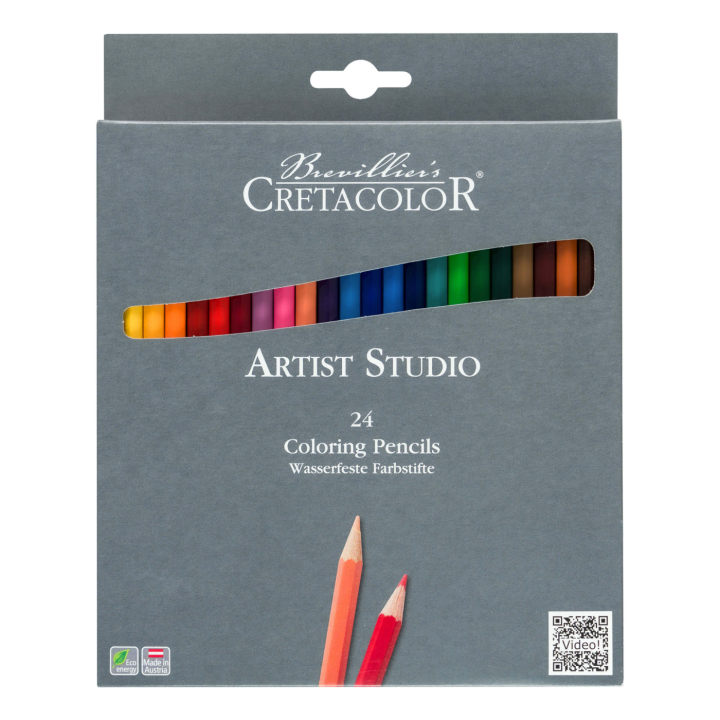 Artist Studio Kleurpotloden 24-pack in de groep Pennen / Kunstenaarspotloden en -stiften / Kleurpotloden bij Voorcrea (105030)