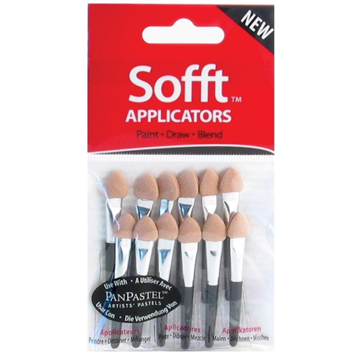 Sofft Mini Applicators in de groep Kunstenaarsmateriaal / Kunstenaarstoebehoren / Rollers en sponzen bij Voorcrea (106071)