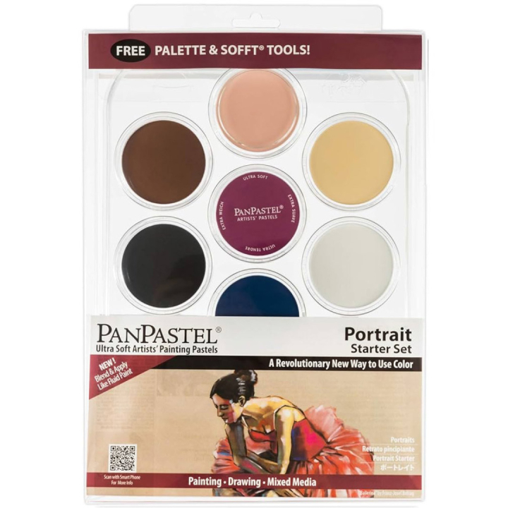 Portrait Set in de groep Kunstenaarsmateriaal / Kunstenaarsverf / Pastel / Zachte pastels bij Voorcrea (106072)