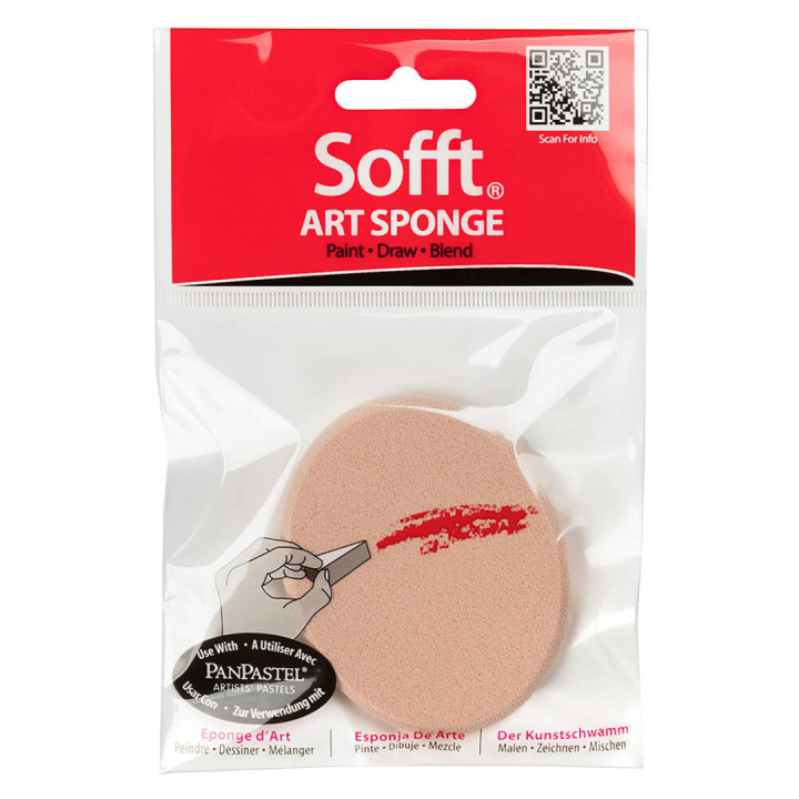 Sofft Art Sponge Big Oval in de groep Kunstenaarsmateriaal / Kunstenaarstoebehoren / Gereedschap en toebehoren bij Voorcrea (106073)