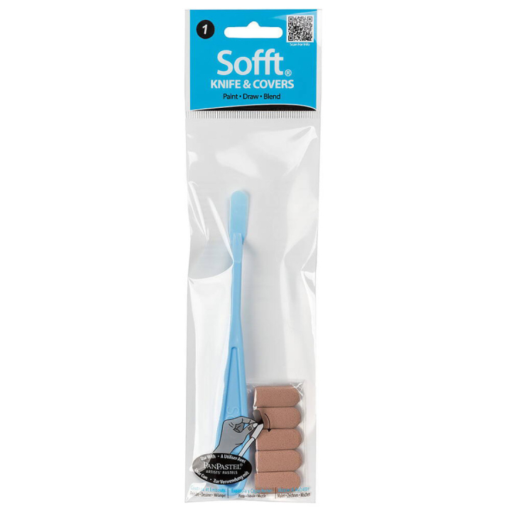 Sofft Knife & Covers in de groep Kunstenaarsmateriaal / Kunstenaarstoebehoren / Rollers en sponzen bij Voorcrea (106077)