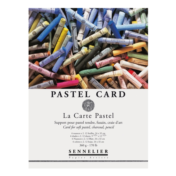 Pastel Card A4 in de groep Papier & Blokken / Tekenblokken / Pastelpapier bij Voorcrea (106119)