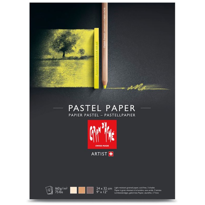 Pastel Paper A4 in de groep Papier & Blokken / Tekenblokken / Pastelpapier bij Voorcrea (106121)