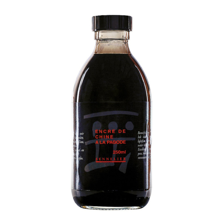 Indian Ink A La Pagode 250 ml in de groep Kunstenaarsmateriaal / Kunstenaarsverf / Inkt en Oost-Indische inkt bij Voorcrea (106214)