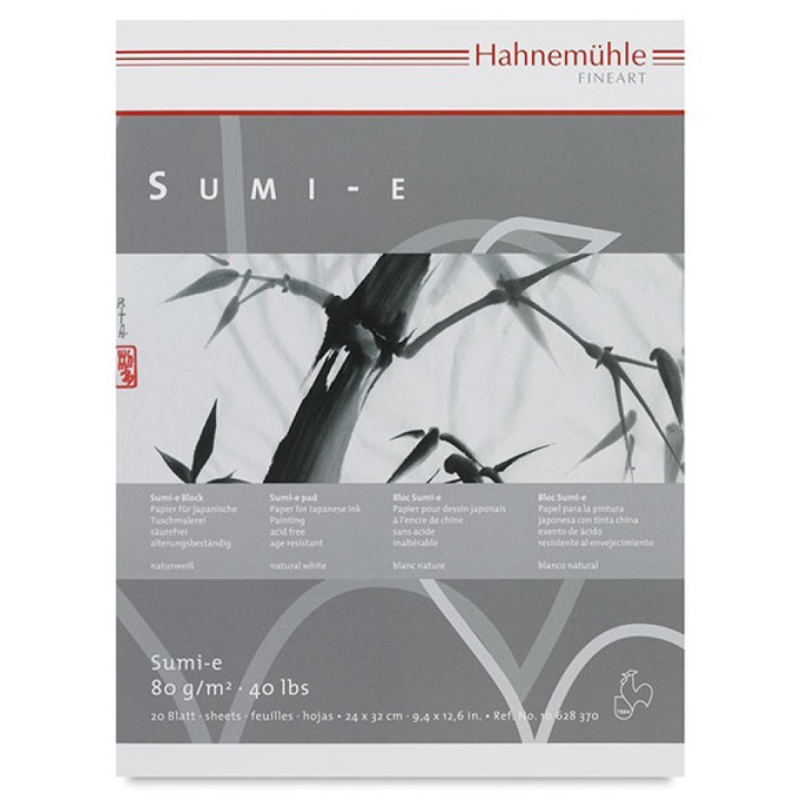 Sumi-e pad A4 in de groep Papier & Blokken / Tekenblokken / Aquarelblokken bij Voorcrea (106216)