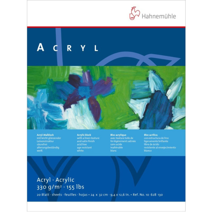 Acrylblok A3 330g in de groep Papier & Blokken / Tekenblokken / Acrylblokken bij Voorcrea (106242)