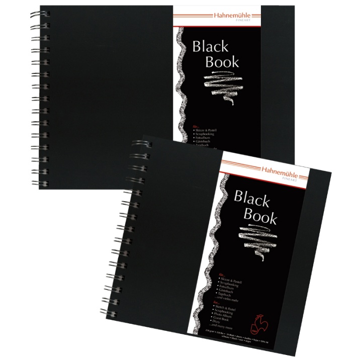 Sketch/Pastel Pad Black A5L in de groep Papier & Blokken / Tekenblokken / Teken- en schetsblokken bij Voorcrea (106272)