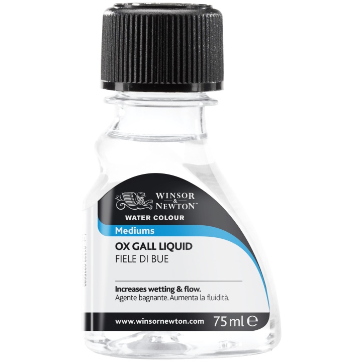 Ox Gall Liquid 75 ml in de groep Kunstenaarsmateriaal / Schildermedia en vernis / Aquarelmedium bij Voorcrea (107492)