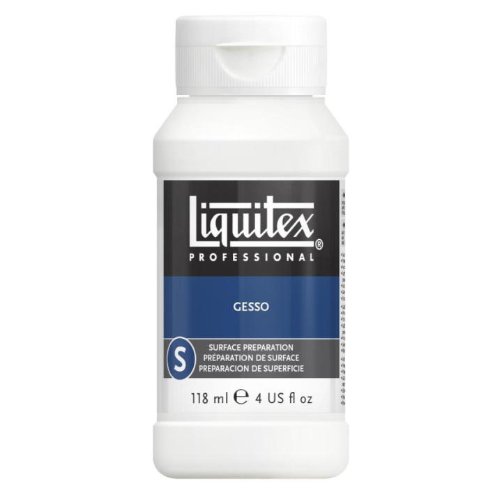 Witte Gesso 118 ml in de groep Kunstenaarsmateriaal / Schildermedia en vernis / Gesso en primer bij Voorcrea (107508)
