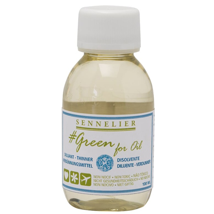 Green For Oil Thinner 100 ml in de groep Kunstenaarsmateriaal / Schildermedia en vernis / Oliemedium bij Voorcrea (107518)