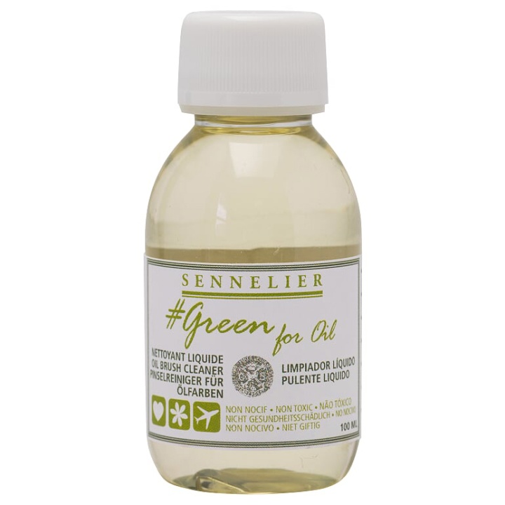 Green For Oil Penselenzeep 100 ml in de groep Kunstenaarsmateriaal / Schildermedia en vernis / Oliemedium bij Voorcrea (107520)