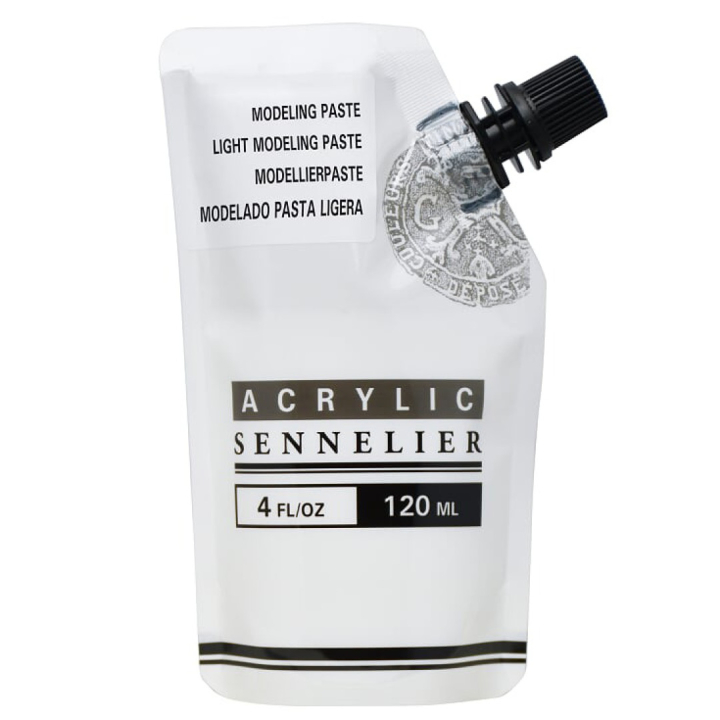 Abstract Modeling Paste 120 ml in de groep Kunstenaarsmateriaal / Schildermedia en vernis / Acrylmedium bij Voorcrea (107525)