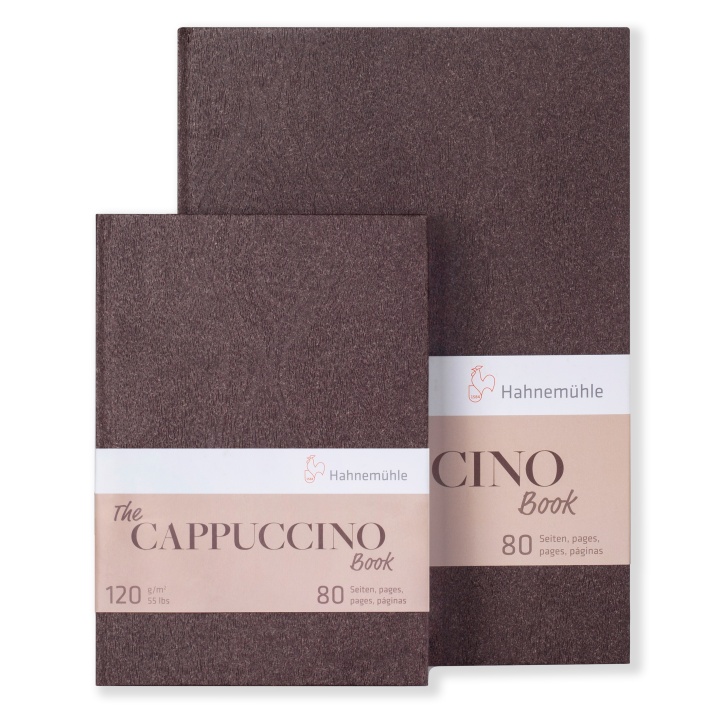 The Cappuccino Book A4 in de groep Papier & Blokken / Tekenblokken / Schetsboeken bij Voorcrea (107599)