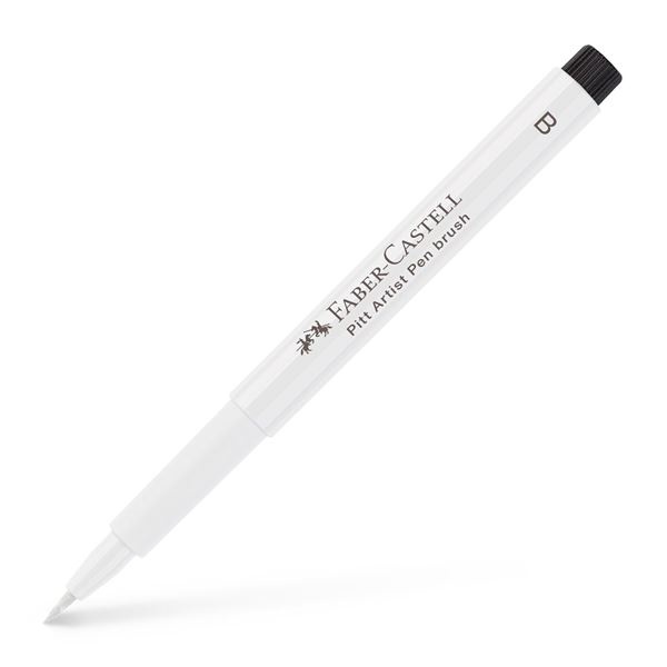PITT Artist Brush Pen White in de groep Pennen / Kunstenaarspotloden en -stiften / Viltstiften bij Voorcrea (107601)