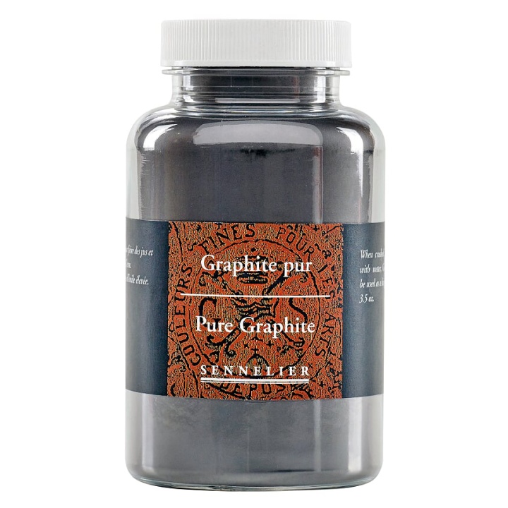 Graphite powder 100 gr in de groep Kunstenaarsmateriaal / Kunstenaarsverf / Pigment bij Voorcrea (108746)