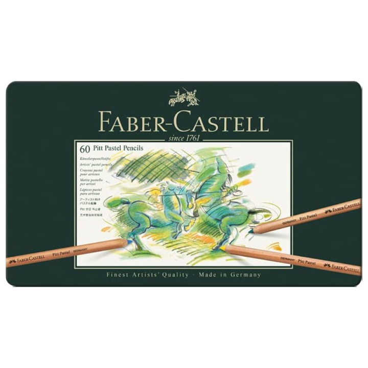 PITT Pastell 60-set in de groep Pennen / Kunstenaarspotloden en -stiften / Pastelpotloden bij Voorcrea (108803)