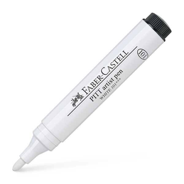 PITT Artist Pen White 1.5 mm in de groep Pennen / Kunstenaarspotloden en -stiften / Illustratiemarkers bij Voorcrea (108842)
