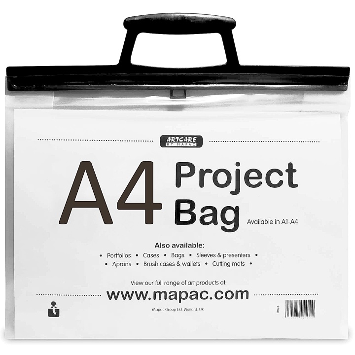 Artcare Project Bag A4 in de groep Kunstenaarsmateriaal / Kunstenaarstoebehoren / Opbergen bij Voorcrea (108890)