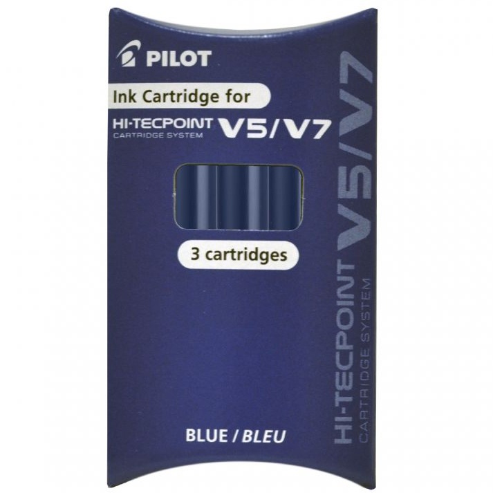 Refill Hi-Tecpoint V5/V7 3-pack in de groep Pennen / Schrijven / Inktpennen bij Voorcrea (109471_r)