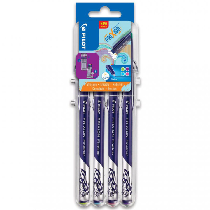 FriXion Fineliner 2GO 4-set 2 in de groep Pennen / Schrijven / Fineliners bij Voorcrea (109707)