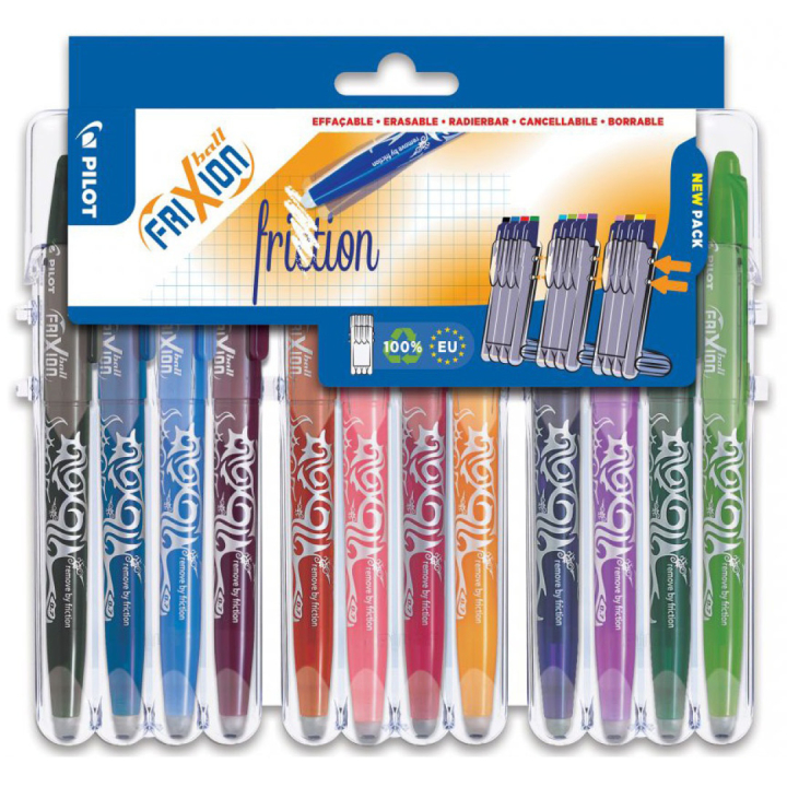 FriXion Ball 12-set 2GO in de groep Pennen / Schrijven / Gelpennen bij Voorcrea (109763)