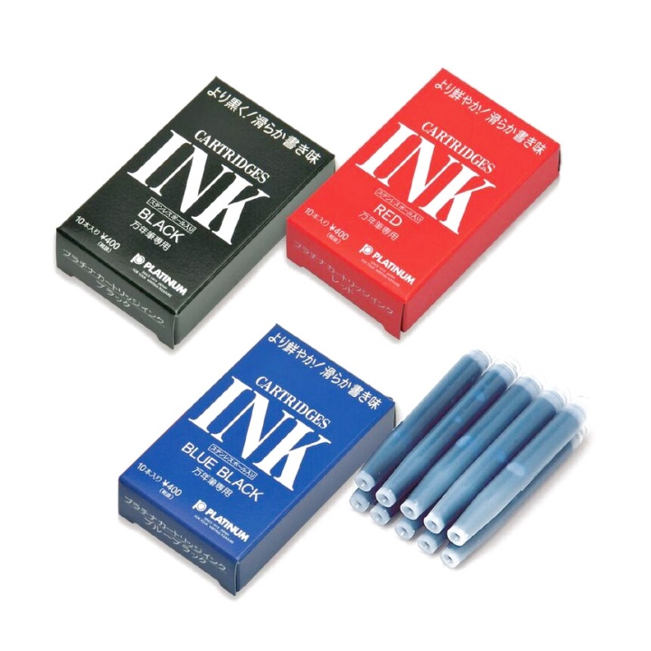 Vulpenvullingen 10 pcs Black in de groep Pennen / Accessoires voor pennen / Vullingen en refills bij Voorcrea (109785)