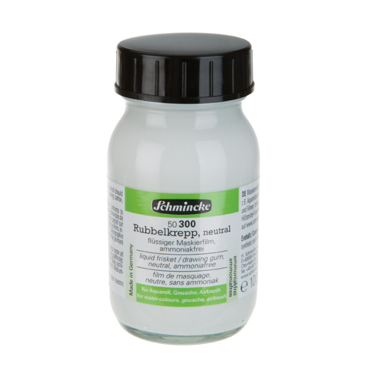 Liquid Frisket Neutral 100 ml in de groep Kunstenaarsmateriaal / Schildermedia en vernis / Maskeervloeistof bij Voorcrea (110750)