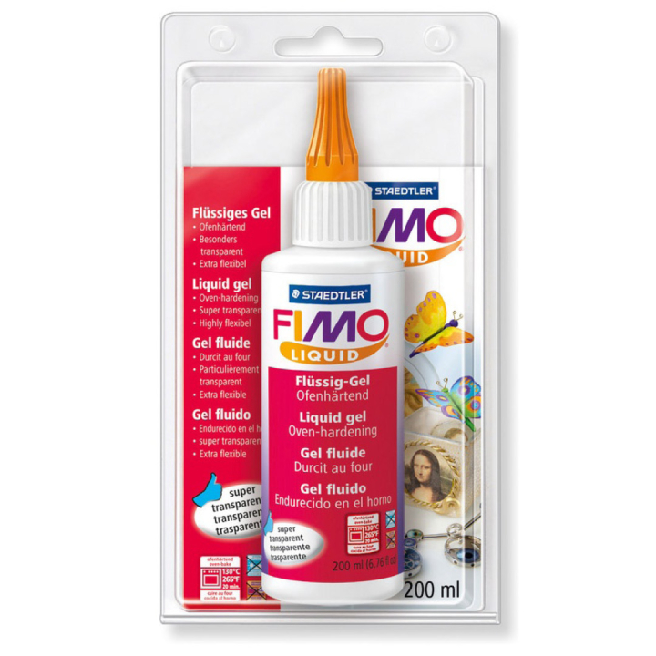 FIMO Liquid Gel 200 ml in de groep Creëren & Hobby / Creëren / Modelleren / Gereedschap/accessoires voor klei bij Voorcrea (110998)